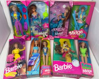 1990s Midge Barbie Doll Collection