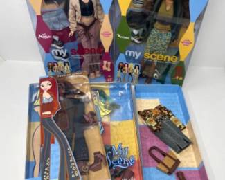 Y2K My Scene Barbies - Madison & Nolee