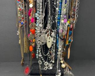 Loads of Modern Costume Jewelry Necklaces
