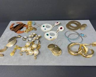 Vintage & Modern Pierced Ear Earring Collection