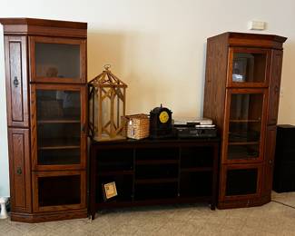 Entertainment cabinets