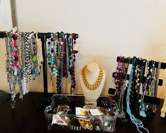 Lots of costume jewelry