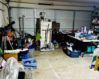 Garage full of stuff