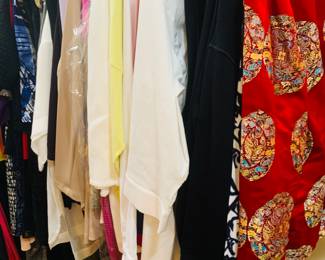 many size large designer clothes---many still with tags