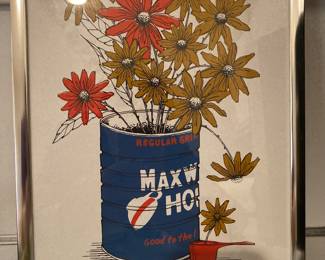 At the house on Maxwell... Maxwell House... Get it?