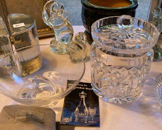 Waterford, Steuben, Blenko, etc. 