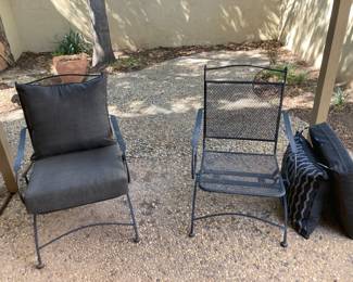 patio iron chairs