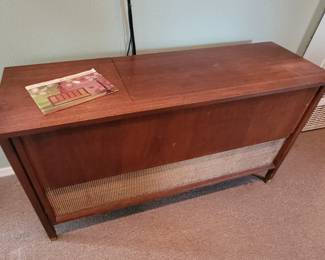 Midcentury stereo console