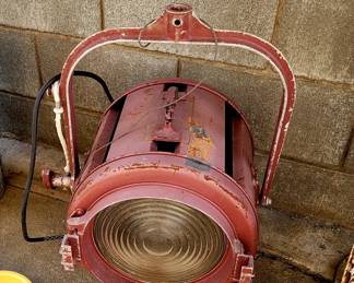 Large old spot light
