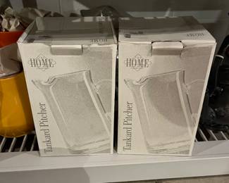 2 Tankard pitchers in box