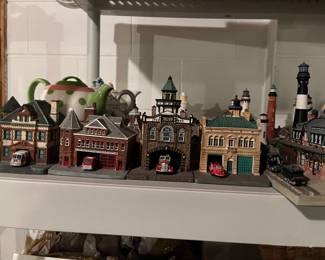 miniature collectible car and train sets