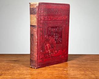 BRYANT’S POEMS - FRANKLIN EDITION | Hardcover book of poems by William Cullen Bryant, 1887 Franklin Edition, illustrated. - w. 5 x h. 7.5 in