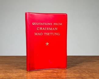 MAO ZEDONG’S LITTLE RED BOOK | Quotations from Chairman Mao Tse Tung / Zedong from Foreign Languages Press, Peking / Beijing 1972. - w. 3.75 x h. 5 in