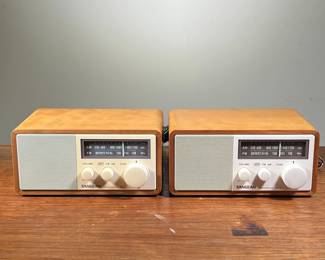 (2PC) SANGEAN WR-11 AM/FM RADIOS | Two vintage AM/FM radios.
