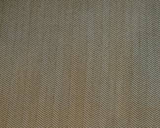 Beautiful and Comfortable Henredon Sofa in Neutral Tan Herringbone Upholstery