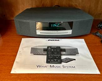 Bose Wave Music System with iPod/iPhone Adapter.