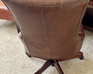 Beautiful Leather Desk Chair