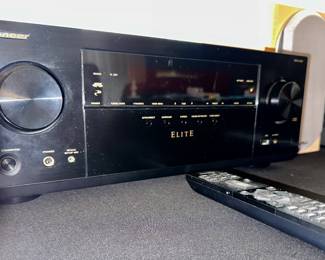 Pioneer Elite VSX-LX101 A/V Receiver.  The VSX-LX101 is fully-equipped for the latest multi-dimensional surround sound formats, DTS:X™ and Dolby Atmos®, featuring the Reflex Optimizer for enabled speakers. With Ultra HD (4K/60p/4:4:4) upscaling and pass-through and support for the latest video standards HDR and BT.2020, images are ever more impressive. In addition to internet radio and various network streaming services, with Chromecast built-in you can use your mobile device to cast your favourite music to your receiver.