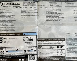 Original Window Sticker