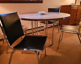 Mcm table and chairs