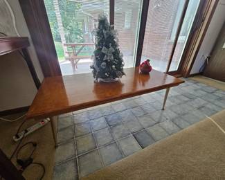 MCM Coffee Table with metal legs