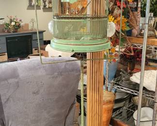 Antique bird cage