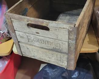 Old milk crate