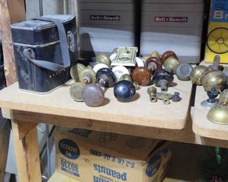 Old door knobs