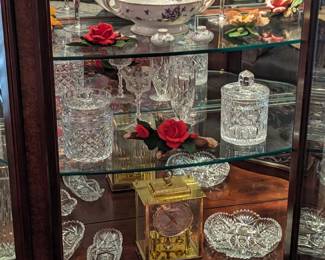 MORE WATERFORD CRYSTAL & PORCELAIN FLOWERS