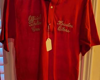 OILERS NFL OFFICIAL SIDELINE CREW SHIRT