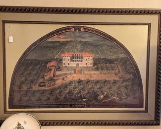 ITALIAN VILLA PRINT