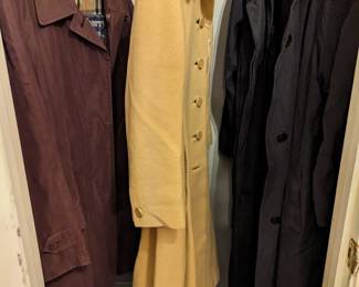 VINTAGE CASHMERE, RUSSIAN, BURBERRY COATS