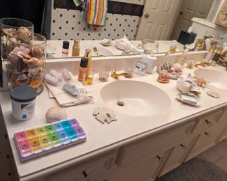 SEASHELLS in the BATHROOM