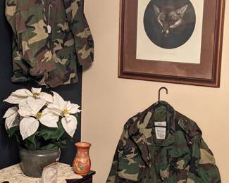 HEAVY DUCK HUNTING CAMO COATS