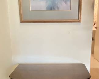 Mahogany occasional table