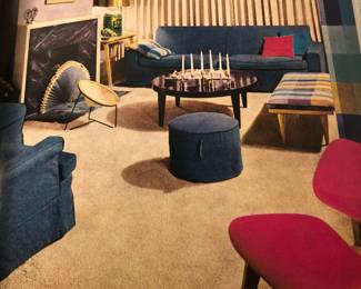 Dig those decorating books from the mid century.