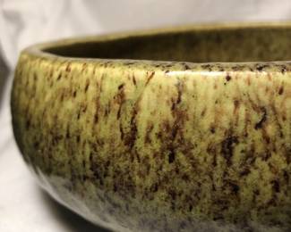 Lovely glaze on this centerpiece bowl or killer succulent planter