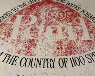 Weathered Pearl tin tray