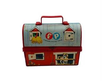 Lot 96   3 Bid(s)
Vintage Miniature Fisher Price Barn Lunch Box