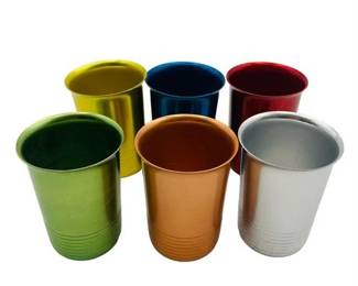 Lot 123   3 Bid(s)
6 Kromex Juice Cups