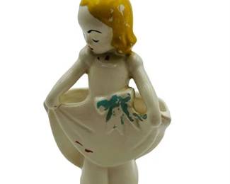 Lot 140   2 Bid(s)
Vintage Ceramic Girl Figurine Planter
