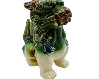 Lot 155   6 Bid(s)
Vintage Asian Ceramic Lion Dog Statue