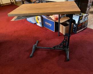 cast iron table