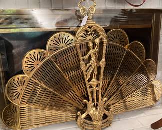 BRASS FIREPLACE ACCESSORIES