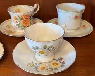 Collection of Cups & Saucers