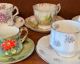 Collection of Cups & Saucers