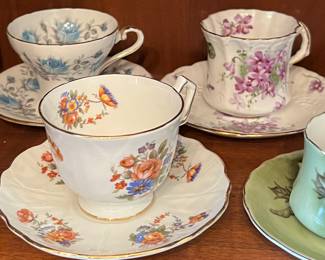 Collection of Cups & Saucers
