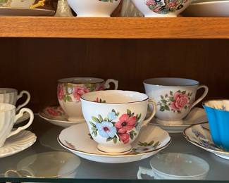 Collection of Cups & Saucers