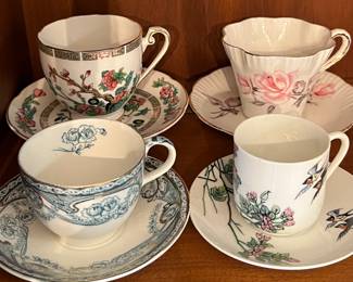 Collection of Cups & Saucers