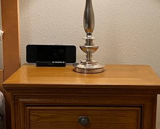 Bedroom Suite: Bed Frame, Dresser w Mirror, Nightstand